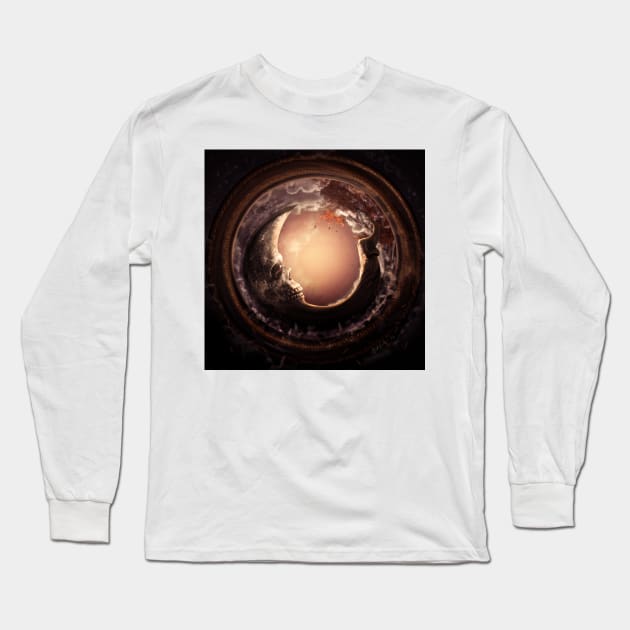 The Dark Side of the Moon Long Sleeve T-Shirt by vacuumslayer